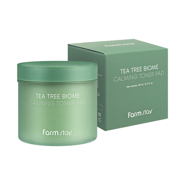 Farmstay Tea Tree Biome Toner Pads 140ml, 70ea