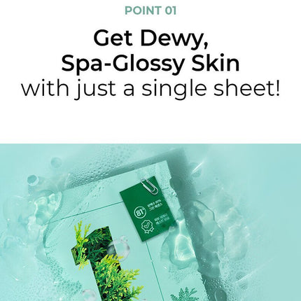 numbuzin No. 1 Dewy Glow Spa Mask Sheet 4+1 Special Set