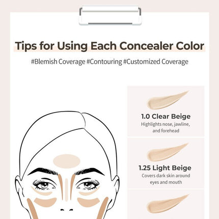 THE SAEM Cover Perfection Tip Concealer 9.5g