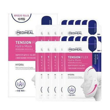 Mediheal Tension Flex Hydra Face Mask Sheet Pack 10 Sheets