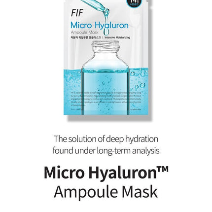 FIF Micro Hyaluron Ampoule Mask Sheet 1 Sheet