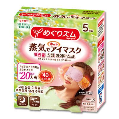 MegRhythm Steam Eye Mask 5 Count