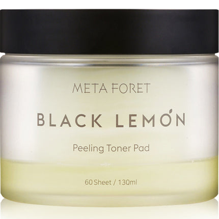 Metaforet Black Lemon Peeling Toner Pad 60p 130ml
