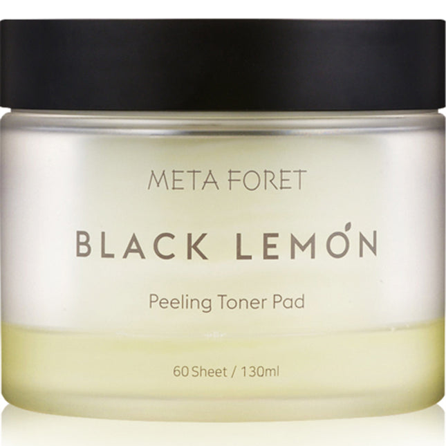 Metaforet Black Lemon Peeling Toner Pad 60p 130ml