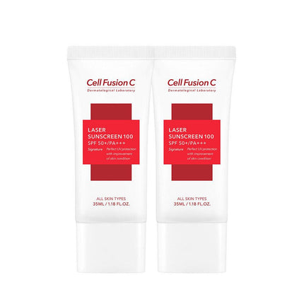 Cell Fusion C Laser Sunscreen Twin Pack SPF50+/PA+++ (35ml + 35ml)