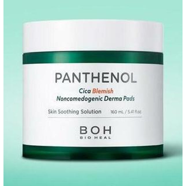 BIO HEAL BOH Panthenol Cica Blemish Noncomedogenic Derma Pads 90 Sheets