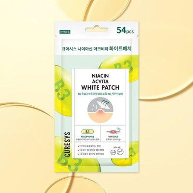 CURESYS Niacin Acvita White Patch 54pcs