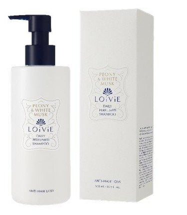 LOiViE Daily Perfumed Shampoo 500mL 2 Options To Choose (Peony / Bergamot)