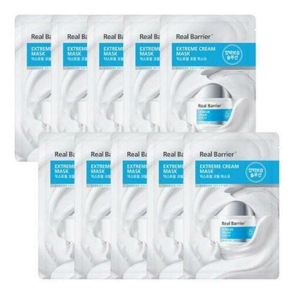 Real Barrier Extreme Cream Mask Sheet 10 Sheets