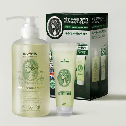 ROOTON Alpha Erguen Shampoo 500mL+70mL Special Set