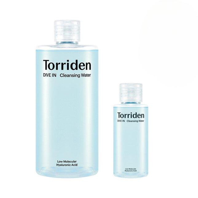 Torriden Dive-In Low Molecule Hyaluronic Acid Cleansing Water 400mL Special Set (+100mL)