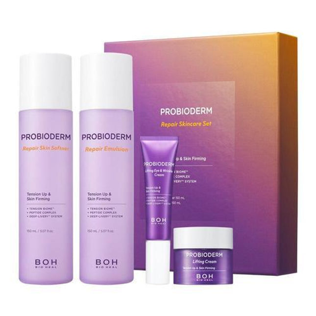 BIO HEAL BOH Probioderm Repair Skin Softner 150ml + Emulsion 150ml Special Set