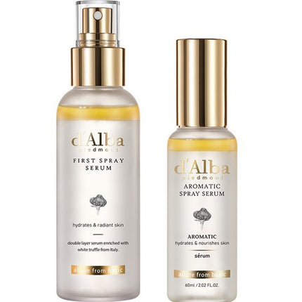 d'Alba First Spray Serum Original & Premium Vegan Mist Serum Gift Set