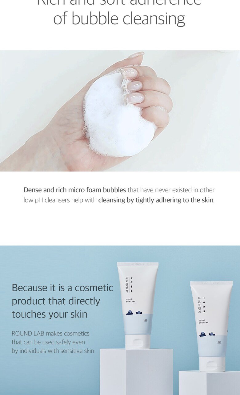 ROUND LAB 1025 Dokdo Cleanser 150mL – Keautiful