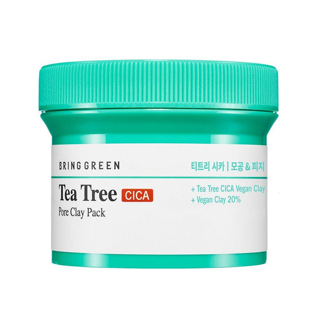 BRING GREEN Tea Tree Cica Pore Clay Pack 120g Double Pack