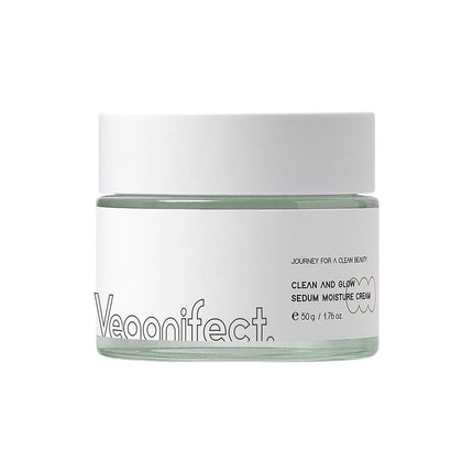 Veganifect Clean & Glow Green Sedum Moisture Cream 50g