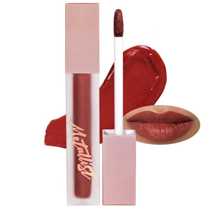 touchinSOL Metallist Matte Liquid Lipstick #Brick Brown