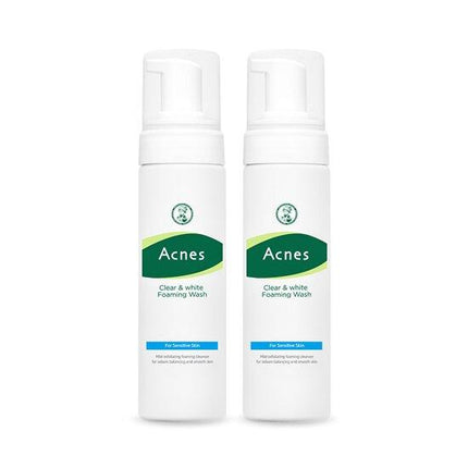 Acnes Clear & White Foaming Wash 1+1 Special Set