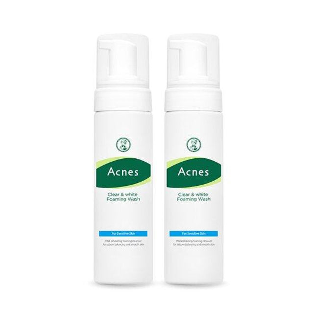 Acnes Clear & White Foaming Wash 1+1 Special Set