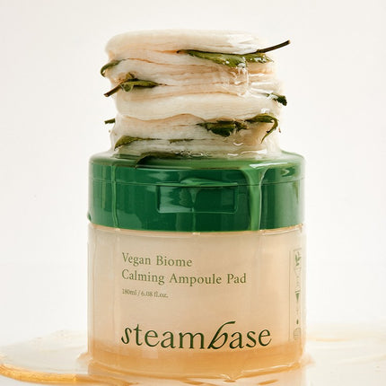 Steambase Vegan Biome Soothing Ampoule Pad 180ml 70p