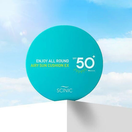 Scinic Enjoy All Round Airy Sun Cushion 25g Special Set