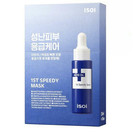 isoi Acni Dr. 1st Speedy Mask Sheet 10 Sheets