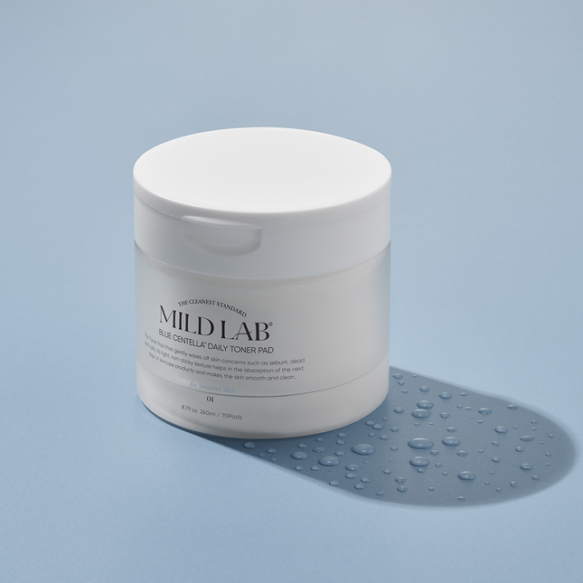 Mild Lab Blue Centella Daily Toner Pad 70p
