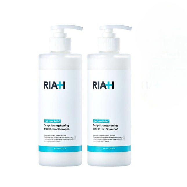RIAH Hair Loss Relief Pro R-tein Shampoo 400mL + 400mL Double Pack