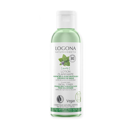 Logona Mint Clarifying Facial Toner 125ml