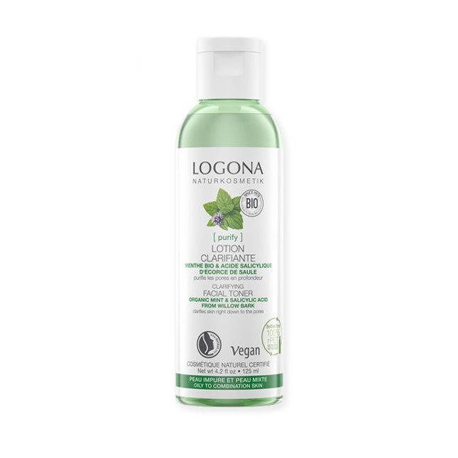 Logona Mint Clarifying Facial Toner 125ml