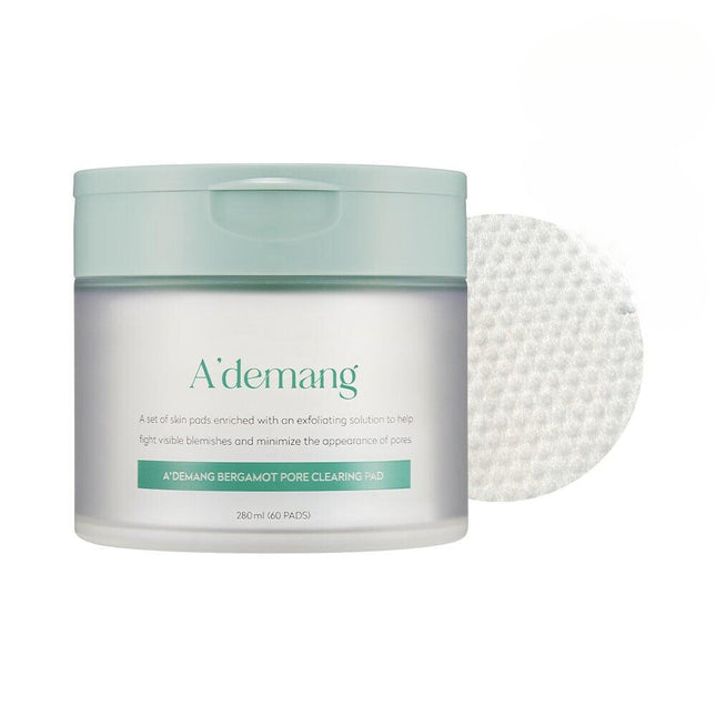 A'demang Bergamot Pore Clearing Pad 60 Pads