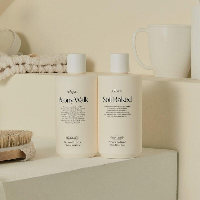 JUL7ME Persona Perfume Body Lotion 300mL Choose 1 out of 2 options  (Peony Walk / Soil Baked)