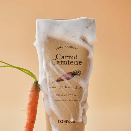 SKINFOOD Carrot Carotene Balancing Cleansing Foam 150ml