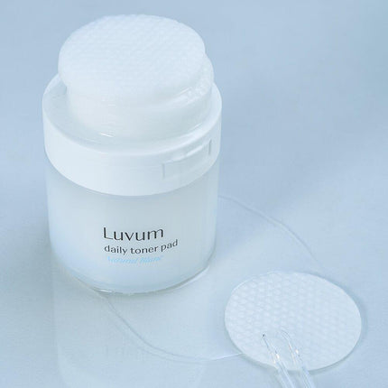 luvum Natural Blanc Daily Toner Pad 60 Sheets