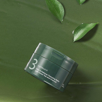 numbuzin No. 3 Pore & Makeup Cleansing Balm with Green Tea and Charcoal 85g