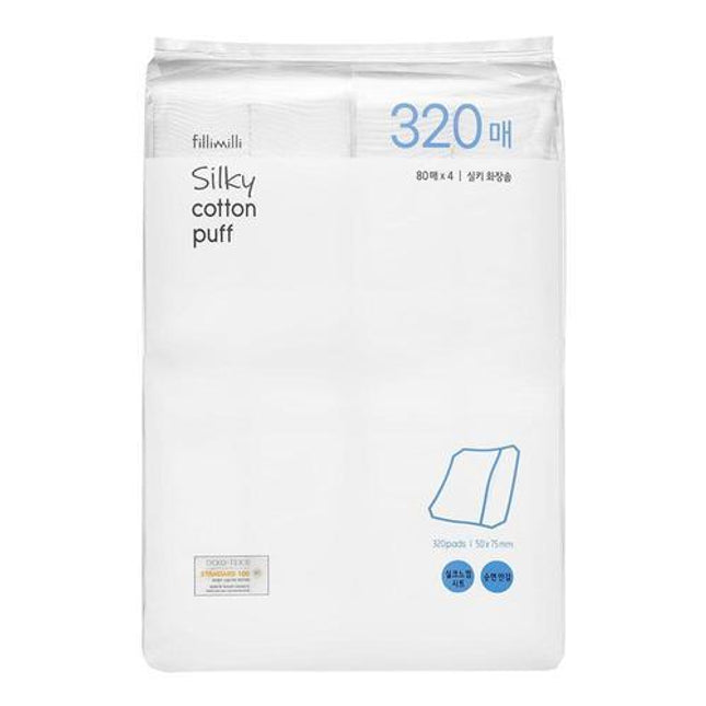 Fillimilli Silky Cotton Puff 320 Pieces