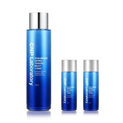 CNP Hyaluronic Derma Tension Toner 150mL + 50mL + 50mL Special Set