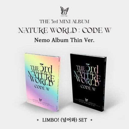 NATURE - NATURE WORLD : CODE W (3RD MINI ALBUM) NEMO ALBUM THIN VER.