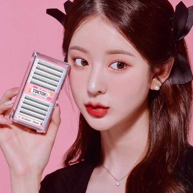 CORINGCO Toktok Hara Filter Eyelash Black/Brown 200pcs (9mm / 10mm / 11mm / 12mm)