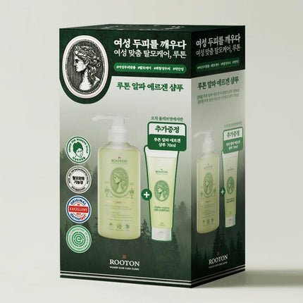 ROOTON Alpha Erguen Shampoo 500mL+70mL Special Set