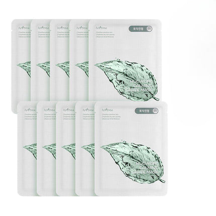 Isntree Mugwort Calming Gauze Mask Sheet 10P