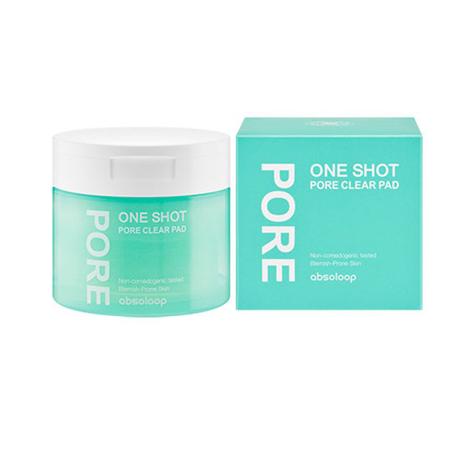 absolup One Shot Pore Clear Pad Peeling Pad Keratin Pad 145ml 60 sheets