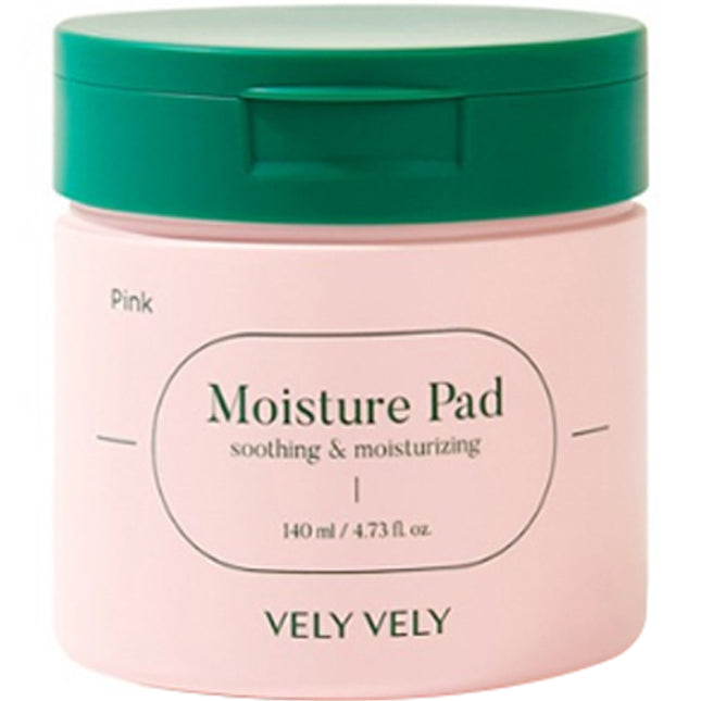 Vely Vely Pink Moisturizing Pad 140ml 60ea