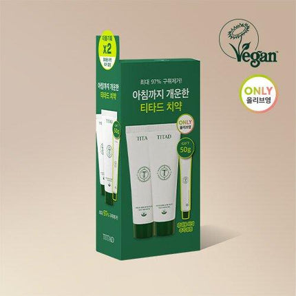 TITAD Fresh Breath Plus Toothpaste Double Pack (100g*2ea + 50g)