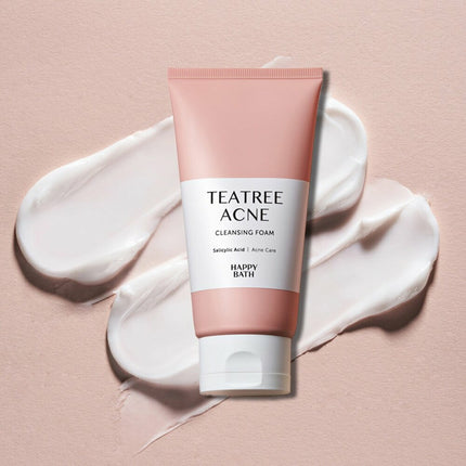 Happy Bath Tea Tree Acne Cleansing Foam 150g