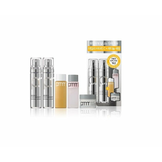 primera Youth Radiance Vitatinol Serum 15g*2ea (+30ml cleanser+30ml essence+15ml cream)