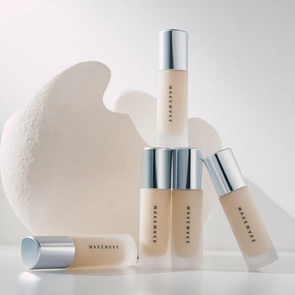 WAKEMAKE Water Velvet Cover Foundation 30mL #17 Pale Limited Set (+BB Cream)