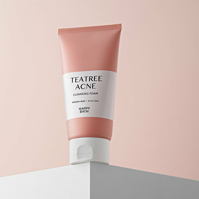 Happy Bath Tea Tree Acne Cleansing Foam 150g